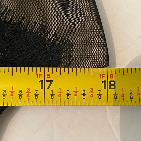 JS Collections Sheer Black Lace Date Night Party Event Dress NWOT Size 8P - Picture 11 of 13